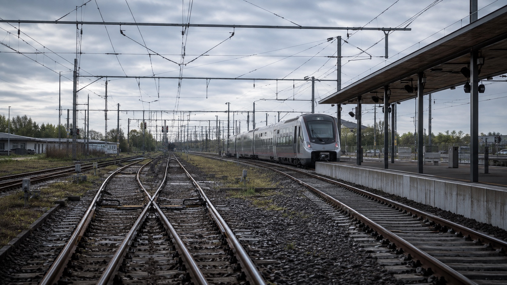 Train et infrastructure ferroviaire