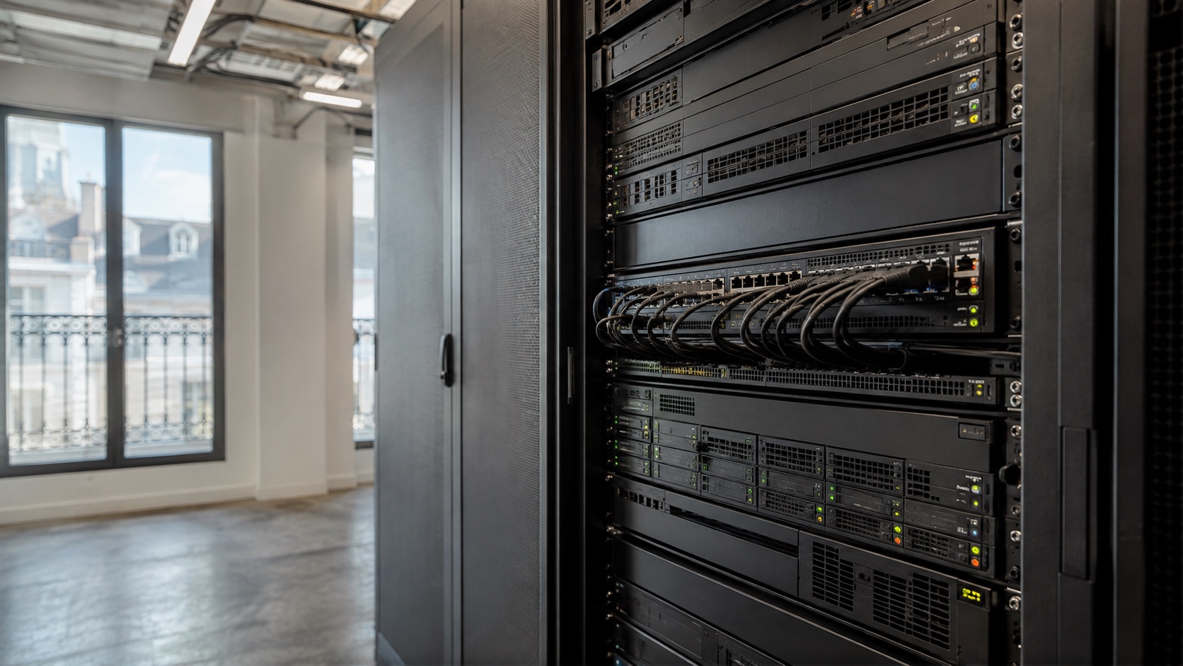 Baie informatique et infrastructures de communication